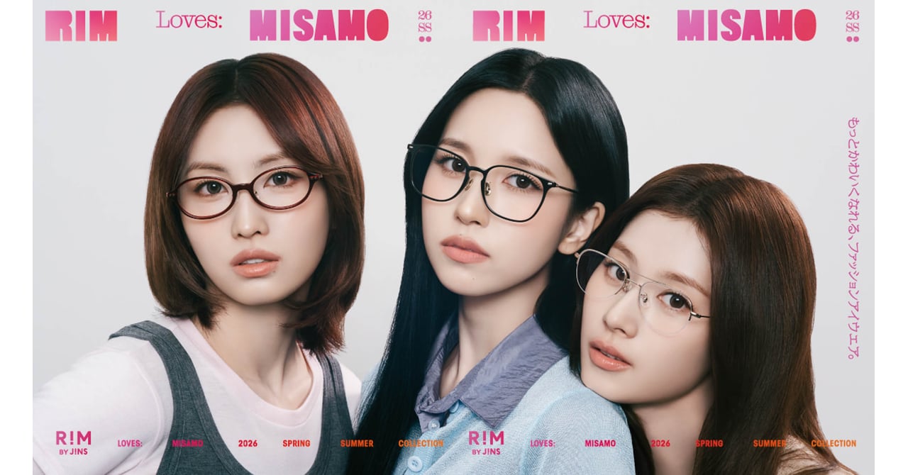 JINS RIM misamoモデル rim-by-jins-misamo-20260219-