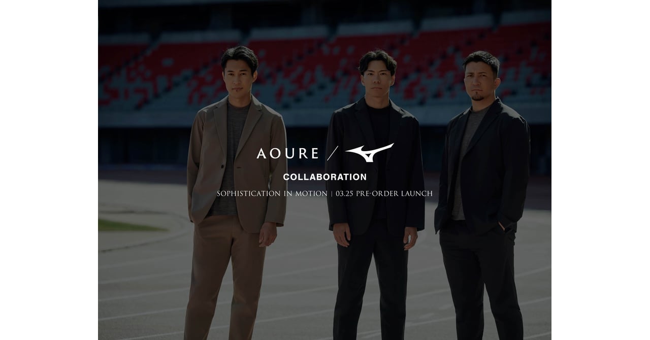マッシュスタイルラボ「アウール」がミズノと初コラボ 独自のウェア 