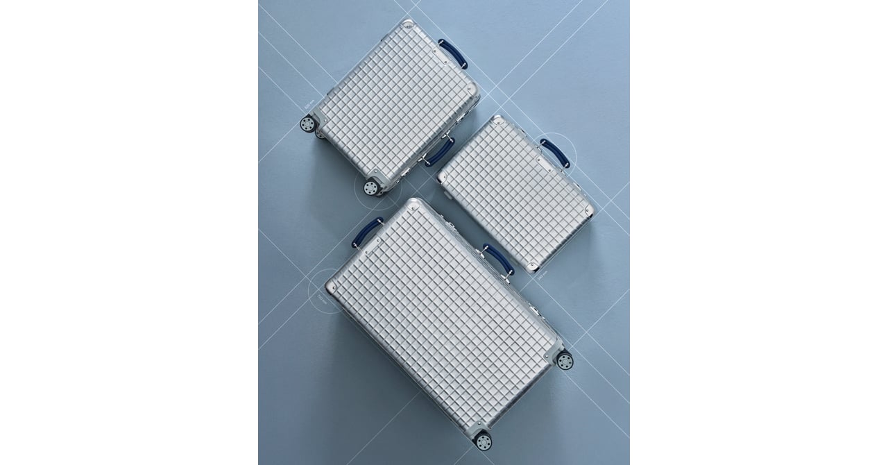 リモワが1969年のアーカイヴに着想を得た「Classic Aluminium Grid