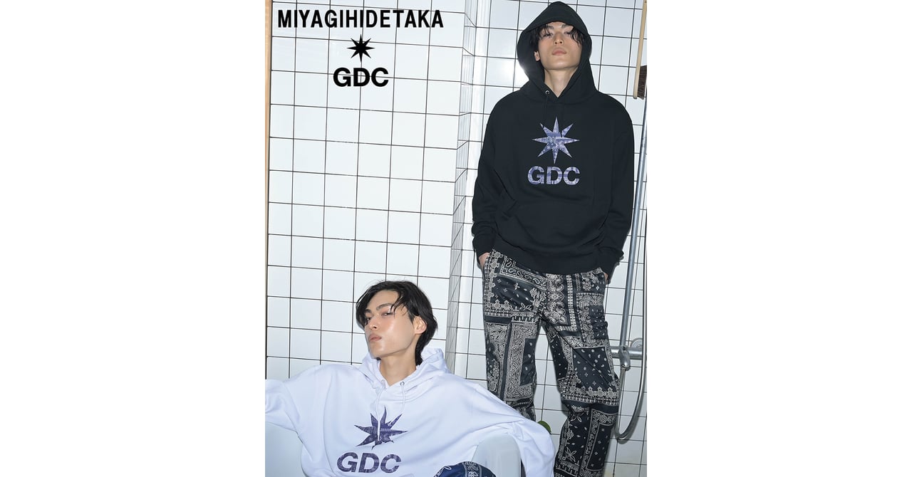 GDCがミヤギヒデタカとコラボ バンダナ柄をあしらったスタジャンなど9