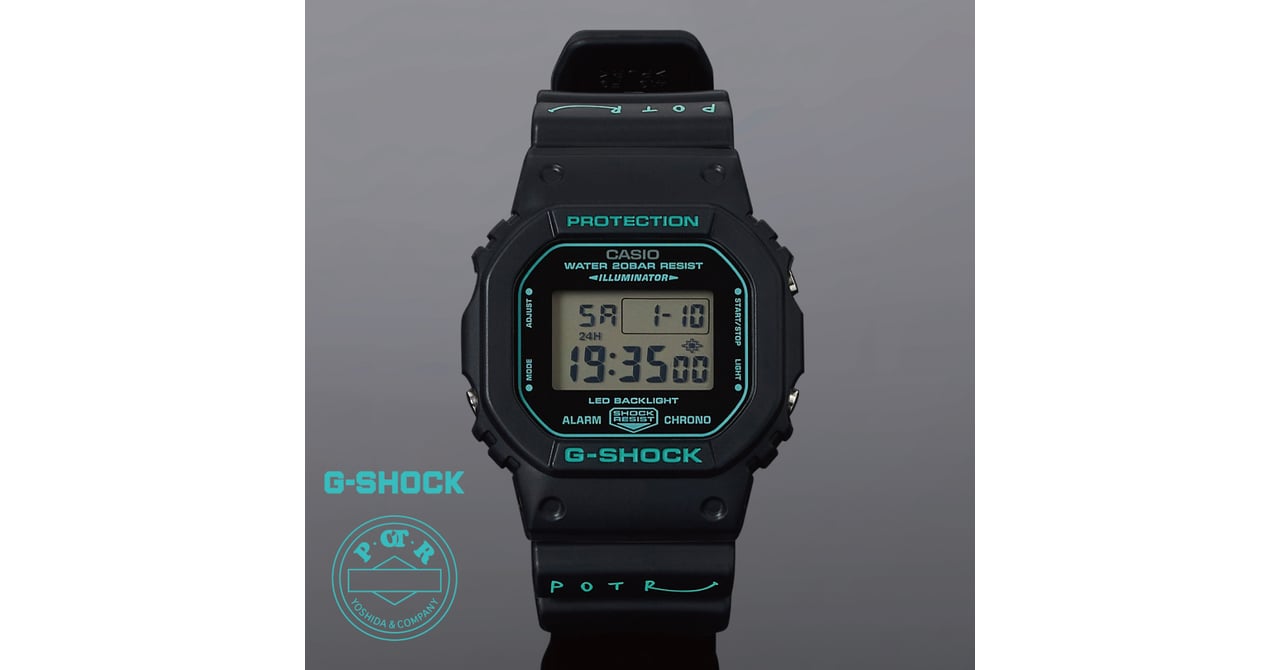 G-SHOCK × POTRが再販 発売日に即完売したコラボアイテムを東京と大阪