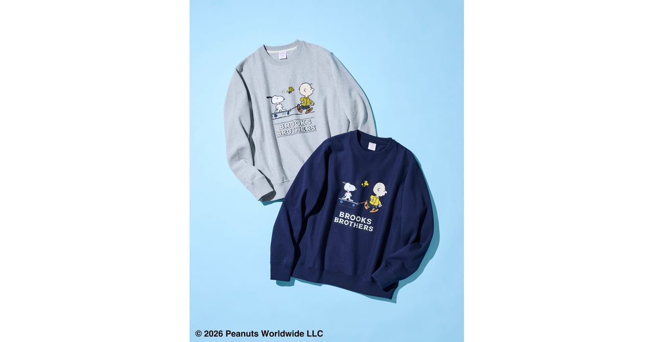 ブルックス ブラザーズがピーナッツとのコラボコレクション発売