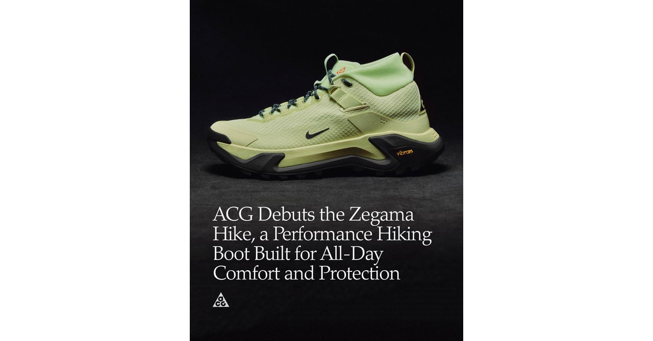 ナイキ ACGがブランド刷新後初のシューズ「ACG ゼガマ ハイク」を発売