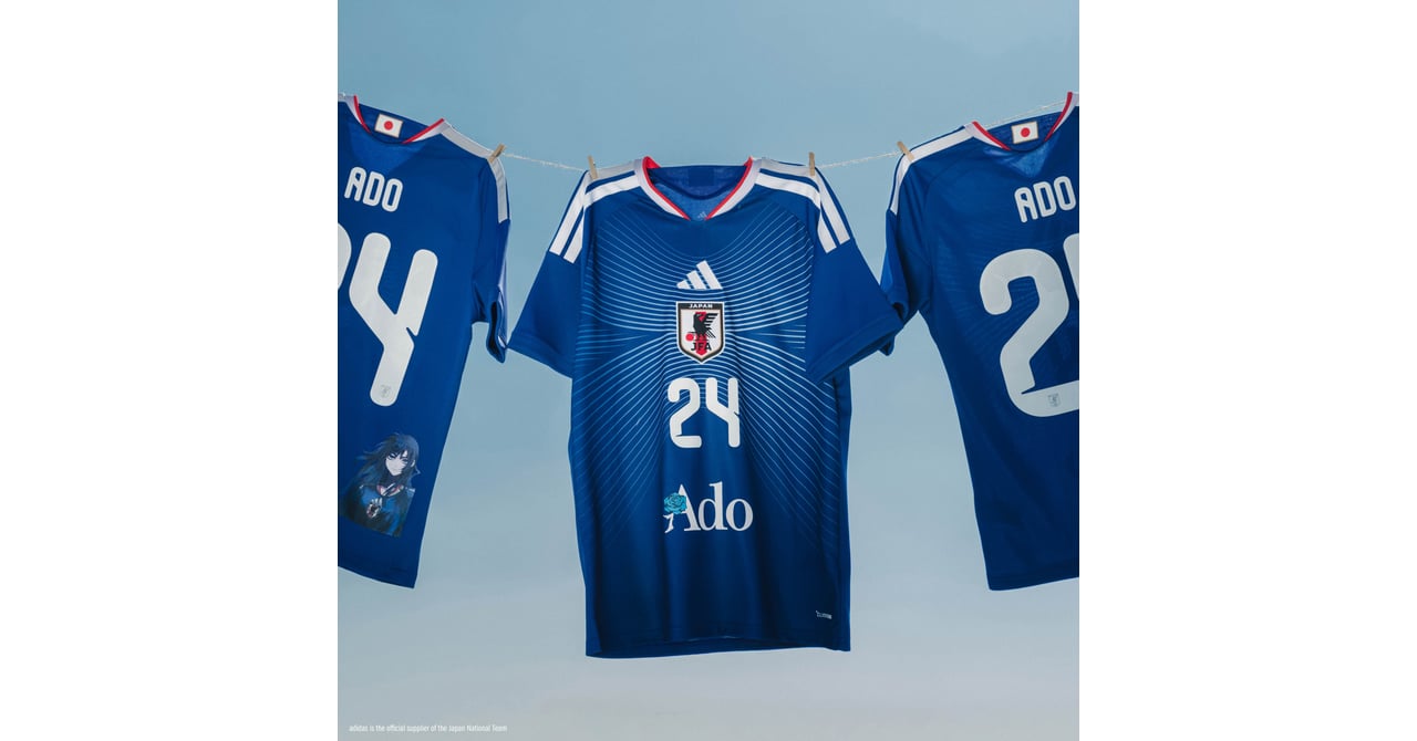 Adoとコラボ！サッカー日本代表ユニフォーム発売