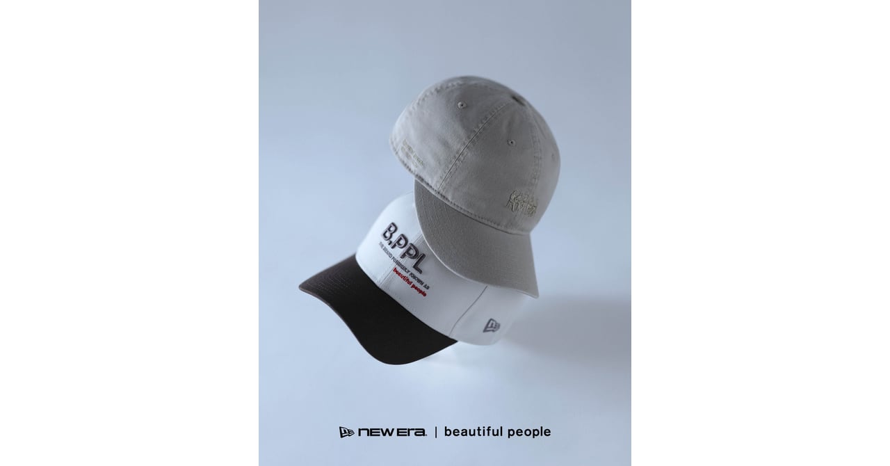 ニューエラ×beautiful people ニューエラとビューティフルピープルが初コラボ グラフィックを配した2
