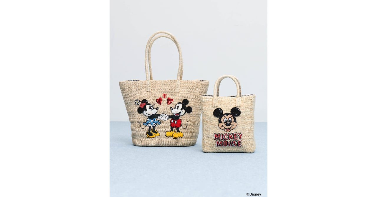 【美品】ビームスボーイ別注20th ディズニー ミニーミニカゴバッグ ビームス ボーイがディズニーモチーフのかごバッグ発売 ビームス