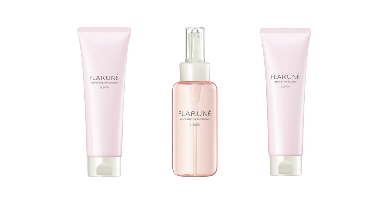 ALBION FLARUNÉ スキンケアセット　アルビオン　フラルネ アルビオン「フラルネ」から新作クレンジング＆洗顔が発売 なめらかな