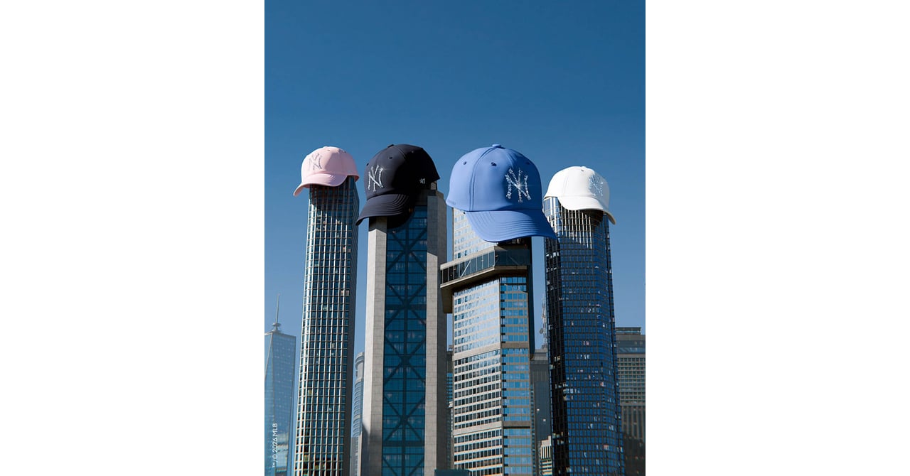 スワロフスキー × 47 × MLB クリスタルをデザインしたキャップを発売