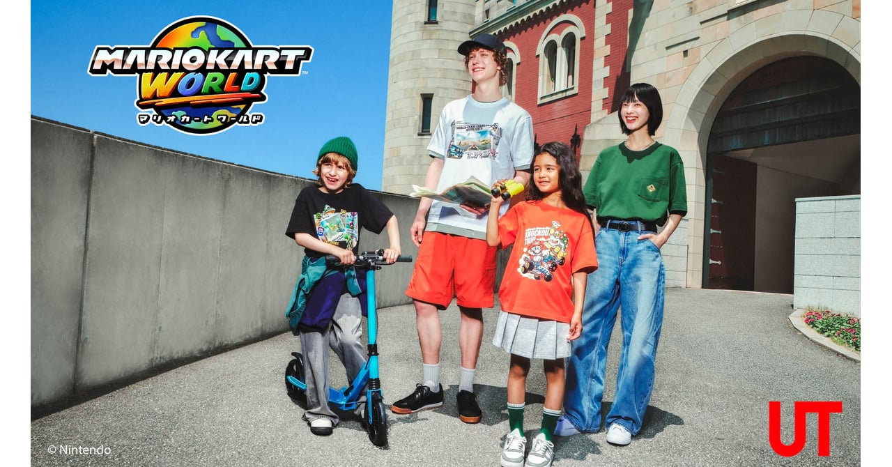 ユニクロUT×「マリオカート ワールド」初コレクションを8月10日発売——Tシャツなど展開