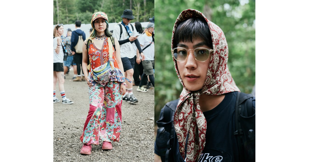 フジロック'26 SNAP】スカーフは大判の“ゆる巻き”が新定番、祝祭的な柄