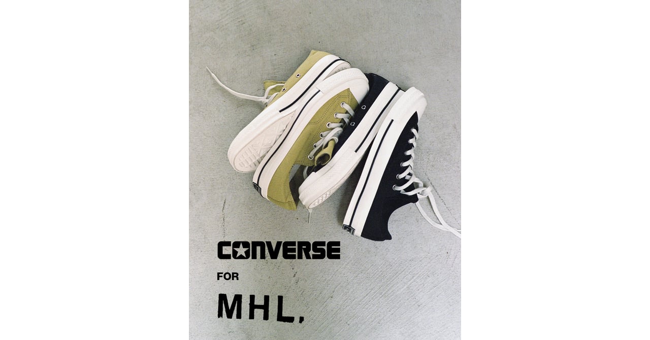 コンバース × MHL. キウイカラーの「オールスター LGCY」を発売