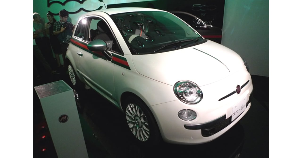GUCCI ケース　フィアットコラボ 超希少コラボ品 500 by GUCCI グッチ×FIAT フィアット コラボ GG