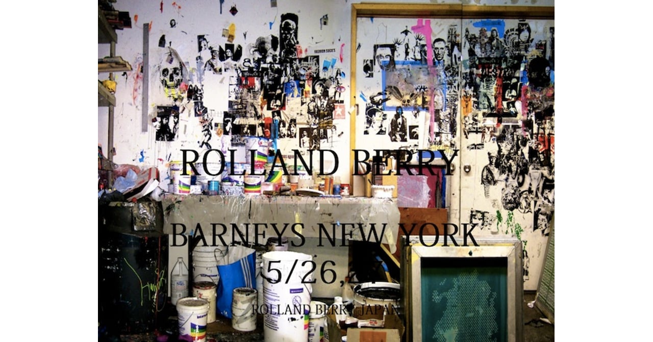 ROLLAND BERRY アーティストのコラボ 【公式通販】