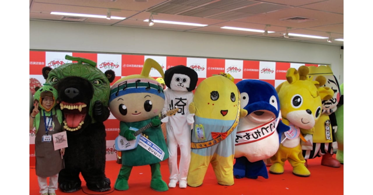 ふなっしーが頂点に「ご当地キャラ総選挙」百貨店で開催