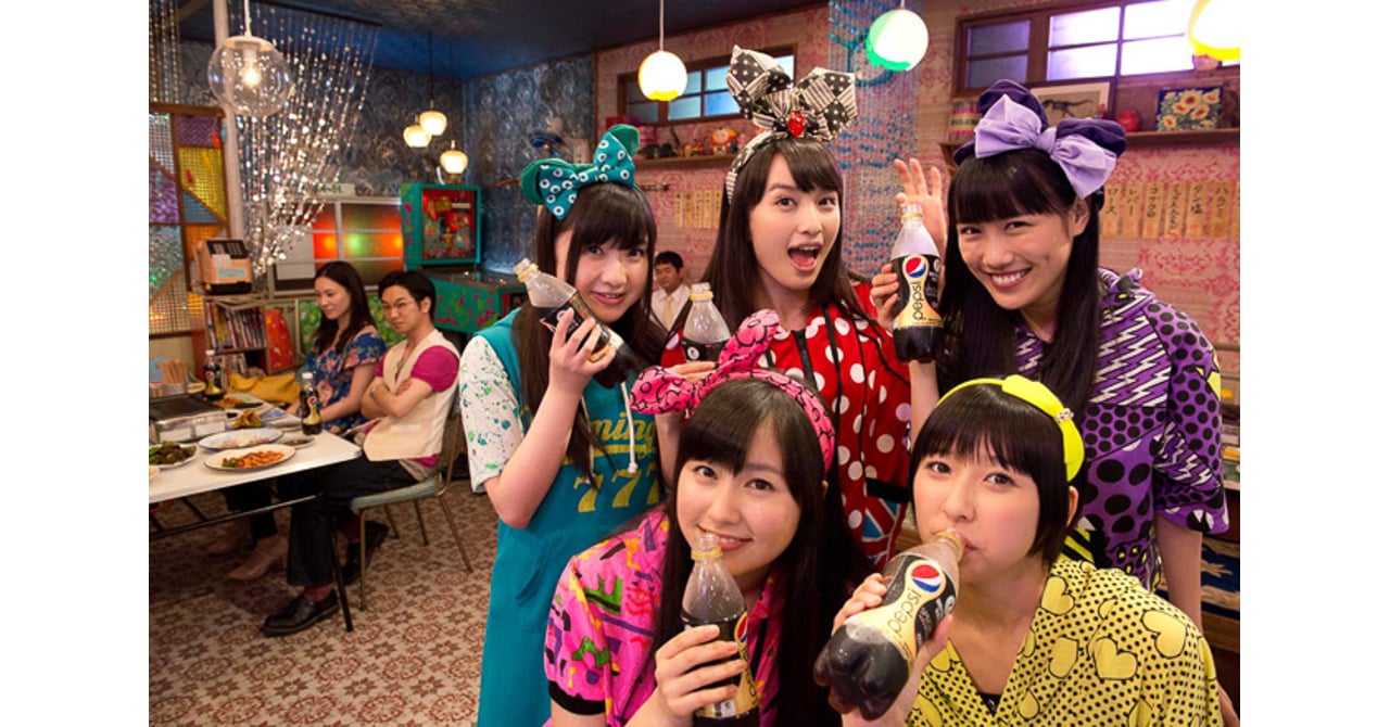 ももいろクローバーZがペプシの新CMに出演