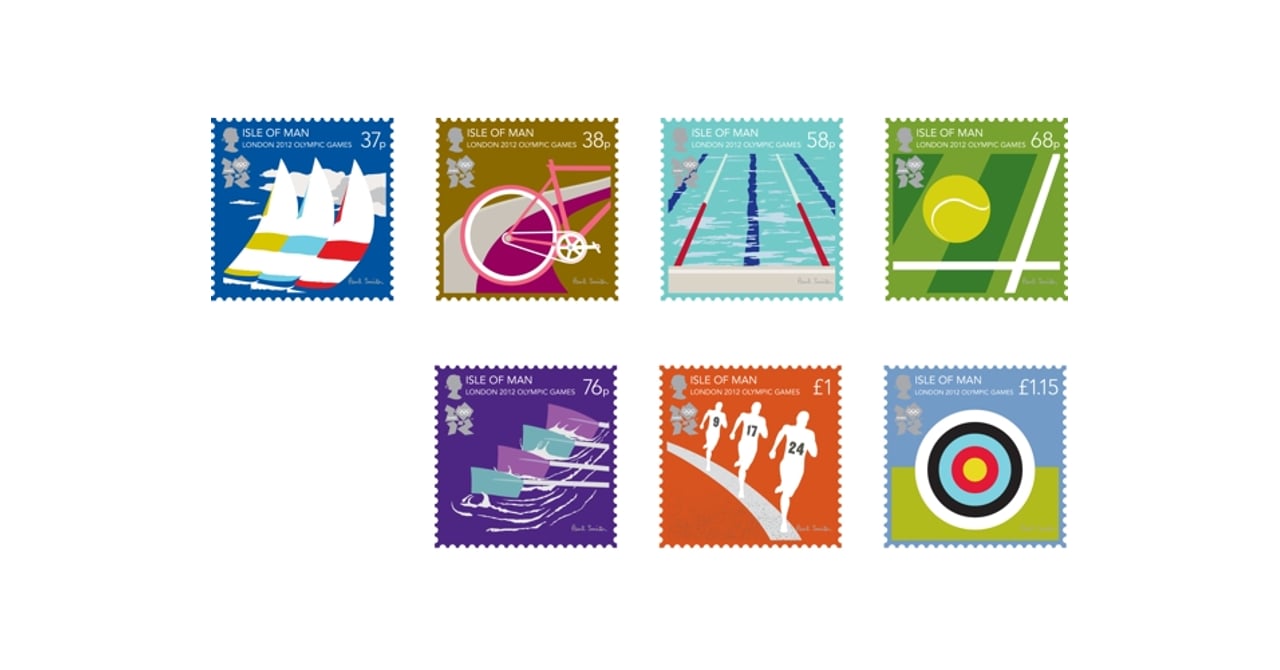 ポール・スミス、ロンドン五輪の記念切手をデザイン 日本発売も