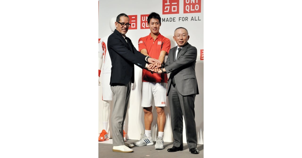 ユニクロが錦織圭選手のテニスウェア商品化 12型4月発売
