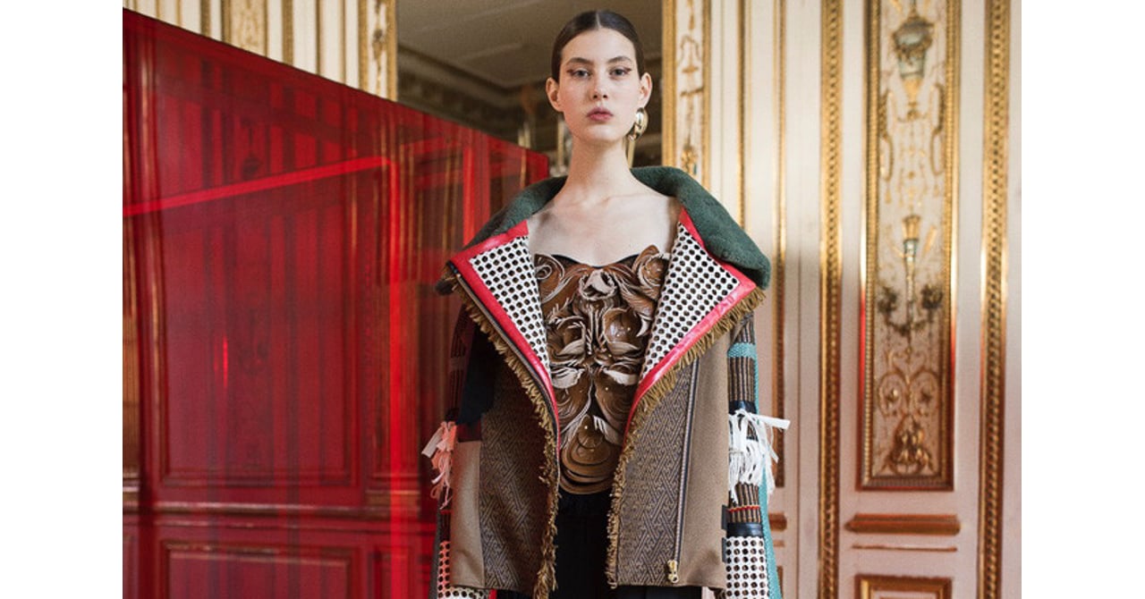 mamekurogouchi /2018-2019AW/ 刺繍レザーブーツ マメ クロゴウチ(Mame