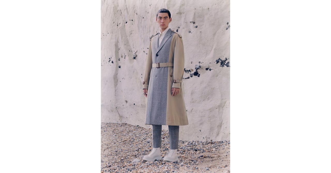 タグ付 2020 Alexander McQueen ハーネストレンチコート タグ付