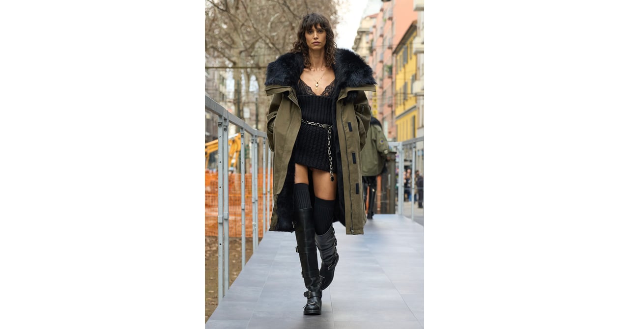 名作 パリコレモデル DOLCE&GABBANA W-ZIP P COAT 48 ドルチェ＆ガッバーナ（DOLCE & GABBANA）」2025春夏