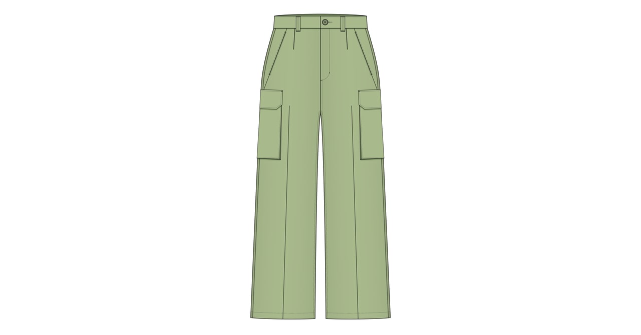 カーゴパンツとは？イラスト付きで解説