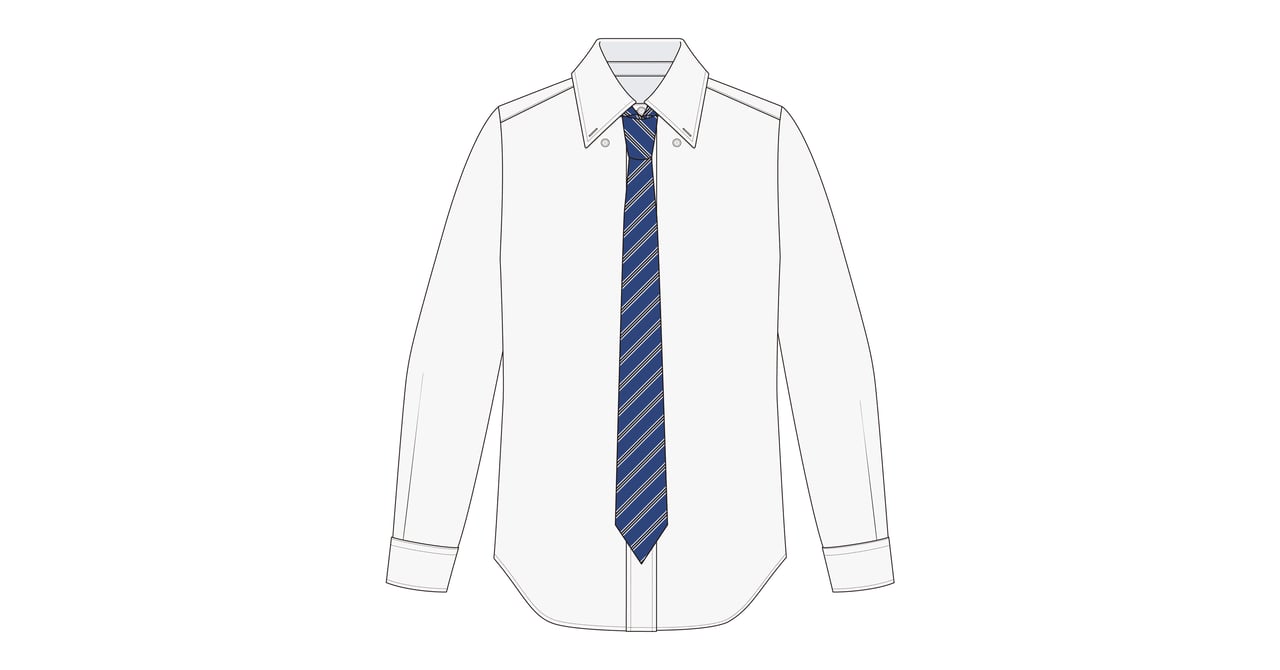 dress shirt 意味 ドレスシャツとは？イラスト付きで解説