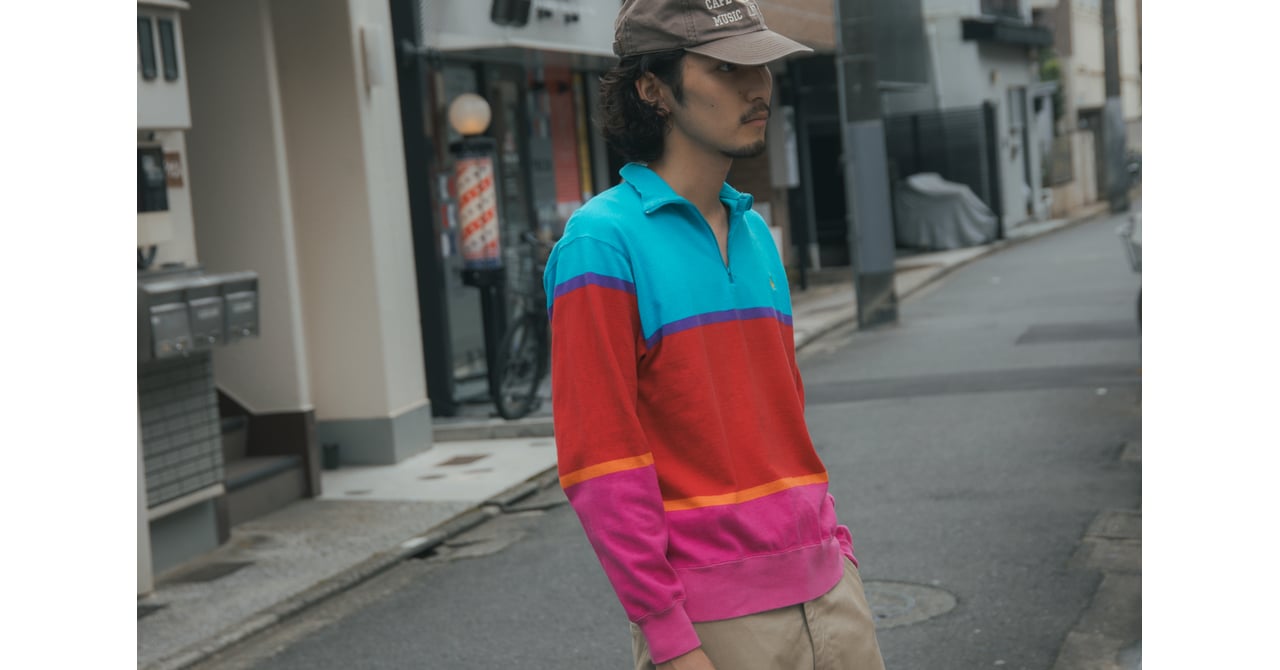 東京ストリートスタイル：会社員の古着コーディネート