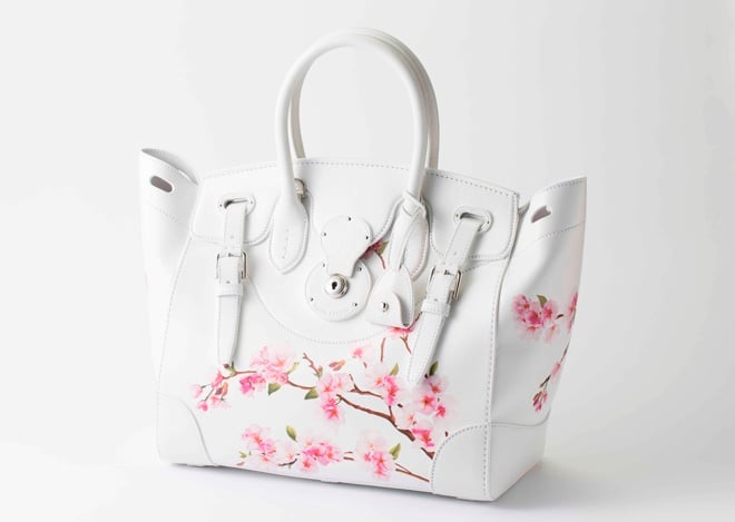 ラルフローレンから桜が描かれたリッキーバッグ登場 ラルフローレンから桜が描かれたリッキーバッグ登場