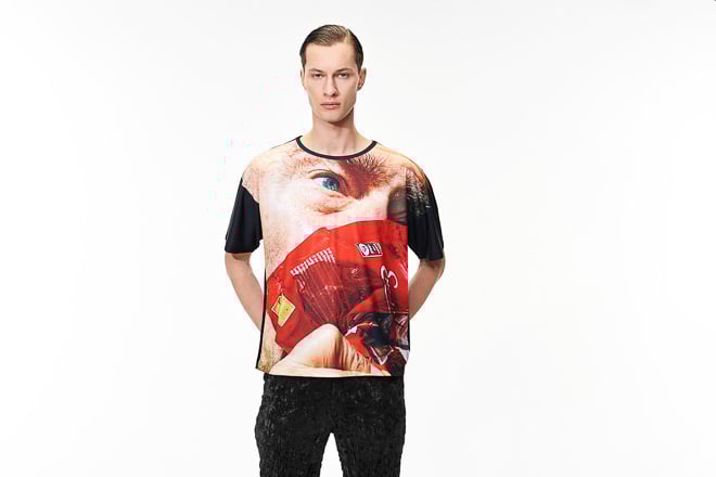 イッセイ ミヤケ メンと写真家の藤原聡志がコラボ