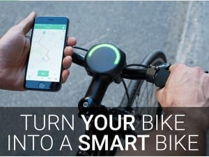 ライトが進行方向を教えてくれる自転車用ナビ「SmartHalo」が登場