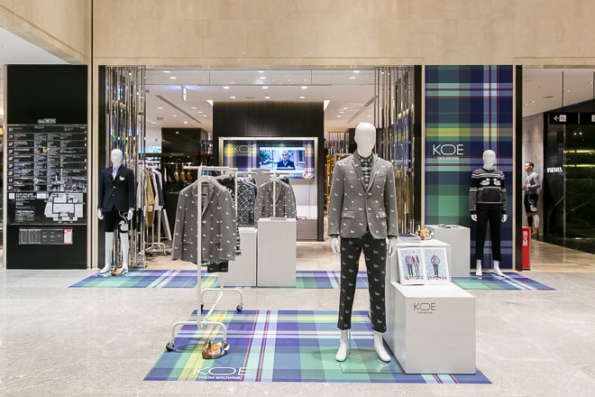 コエ」 × トム・ブラウンの最後のコレクション 店頭は「ホテル