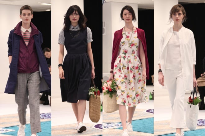 ユニクロ×イネス」コラボ7シーズン目 2017年春夏ショーを都内で開催