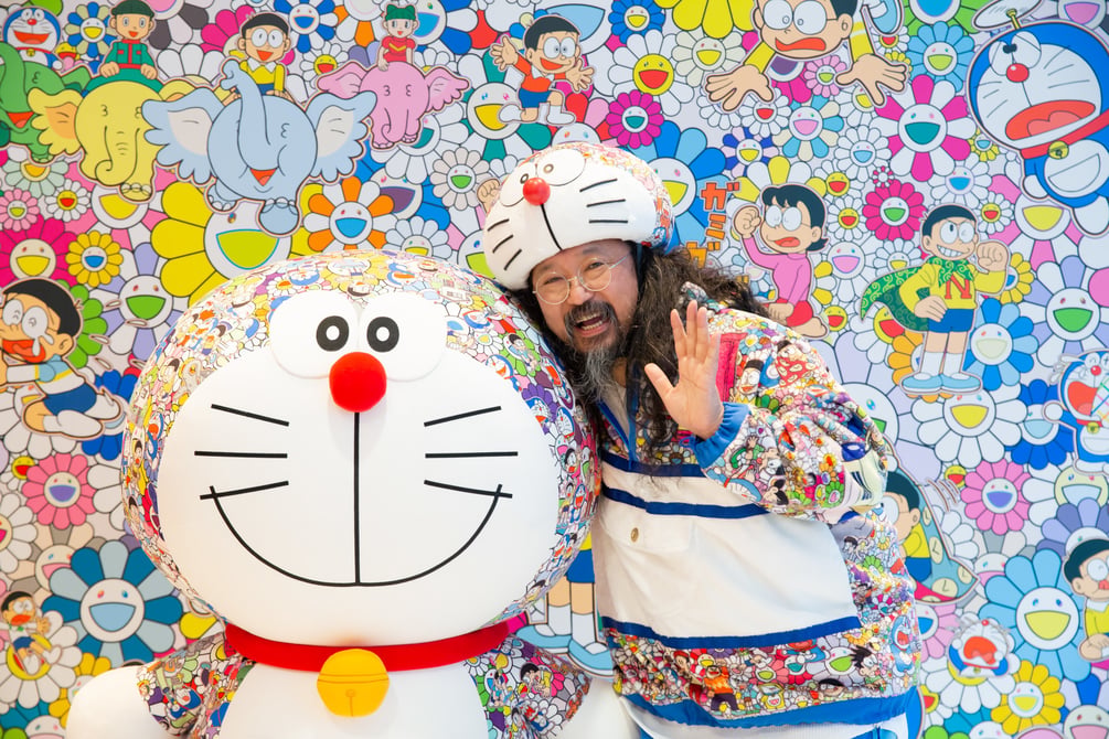 ユニクロ ドラえもん コラボ 村上隆 人気柄 doraemonut-20180524_011.jpg