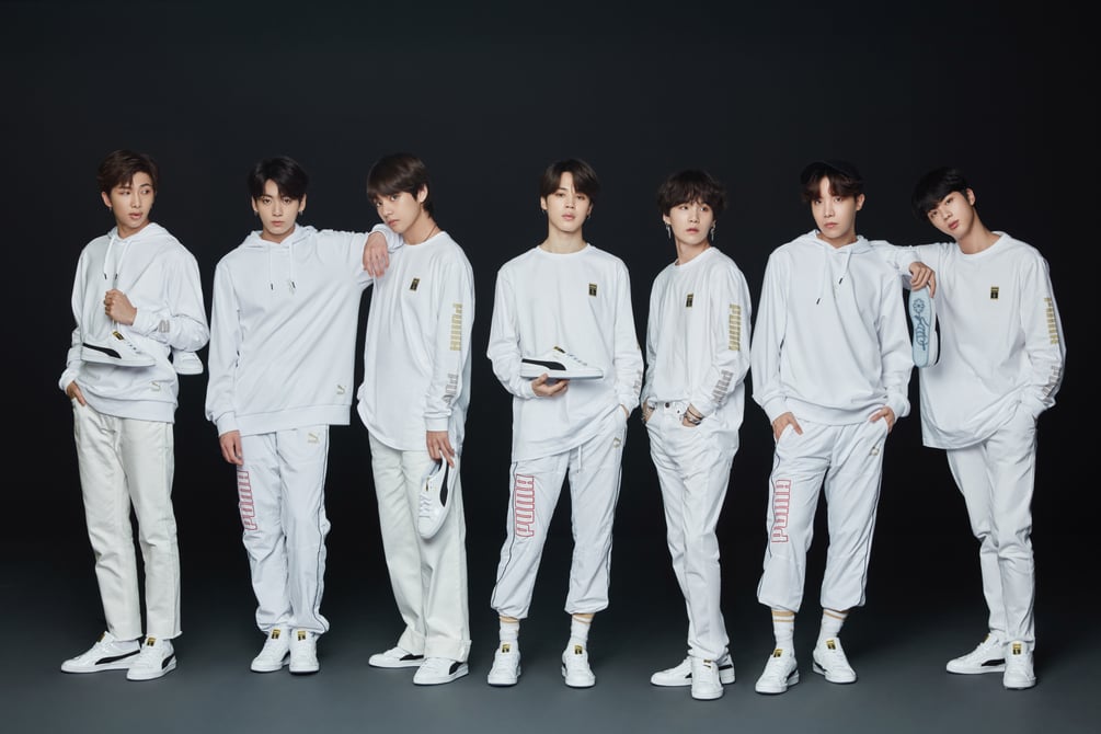 防弾少年団(BTS) - BTS【PUMA×防弾少年団 BTS】BTSコラボパーカー 新品未使用 防弾少年団(BTS) - 激レア❗️bts テテ プーマパーカーの通販 by
