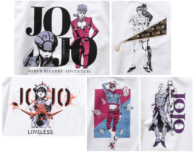 ジョジョ Tシャツ ブチャラティ/L/ ラブレス JOJO LOVELESS - Tシャツ