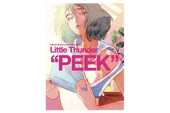 【お年玉セール特価】 香港の人気イラストレーター Little Thunder（門小雷）、女性の 絵画