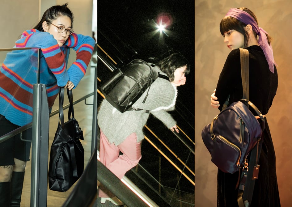 トレンドに敏感な3人の女性たちが、TUMIの新作バッグ「DEVOE」を選ぶ理由