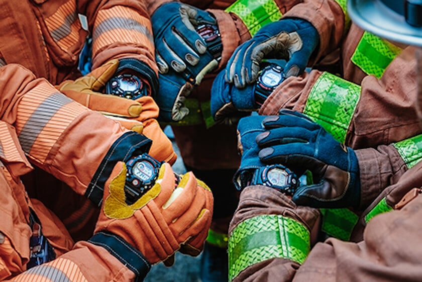 緊急消防援助隊創設25周年 G-SHOCK （Gショック」と緊急消防援助