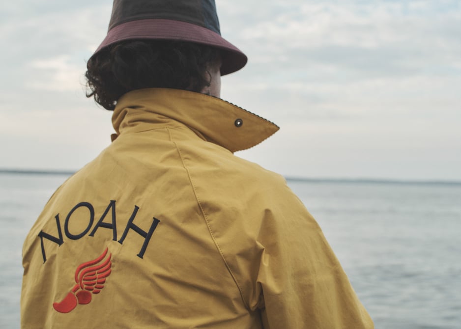 NOAHがバブアーとのコラボコレクション発売、刺繍入りアウターなど全8型