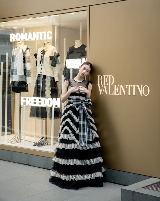 REDValentino すずらんドレス ショッピング半額 www.m