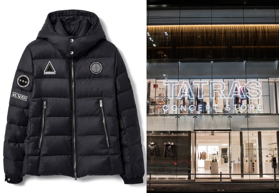 TATRAS ダウン　【青山店】 TATRAS CONCEPT STORE青山店》が店名を新たにリニューアルオープン