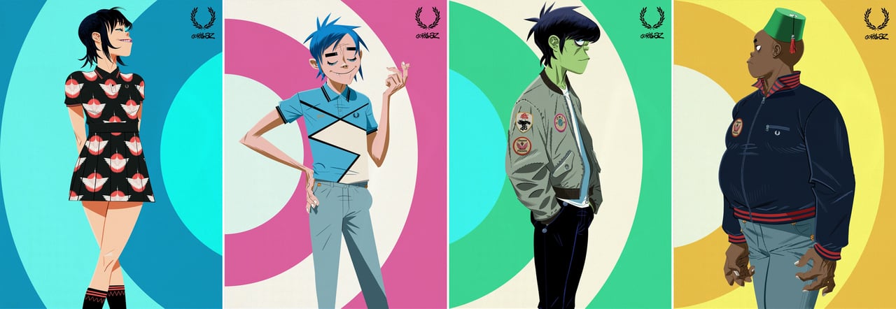 Fred Perry x Gorillaz Collaboration Release Info | Hypebeast