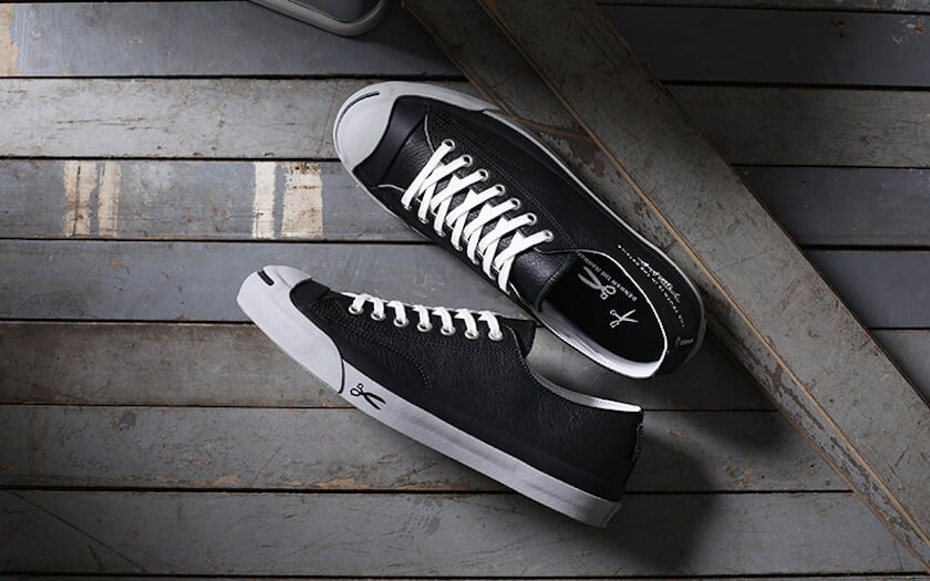 DENHAM × CONVERSE デンハム コンバース コラボ レザー ジャック