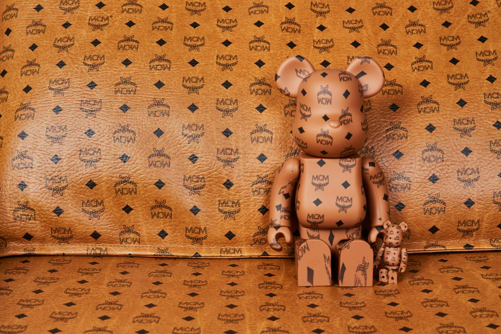 エムシーエム MCM ベアブリック BE@RBRICK 100%＆400% 2体セット ...