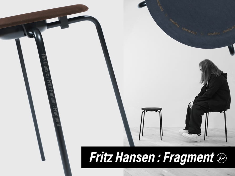「フリッツ・ハンセン」がフラグメントとコラボ、ドットスツール 