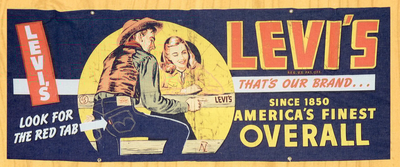 LEVI’S banner 100周年 ポスター LEVI'S banner 100周年 ポスター LEVI'S banner 100周年