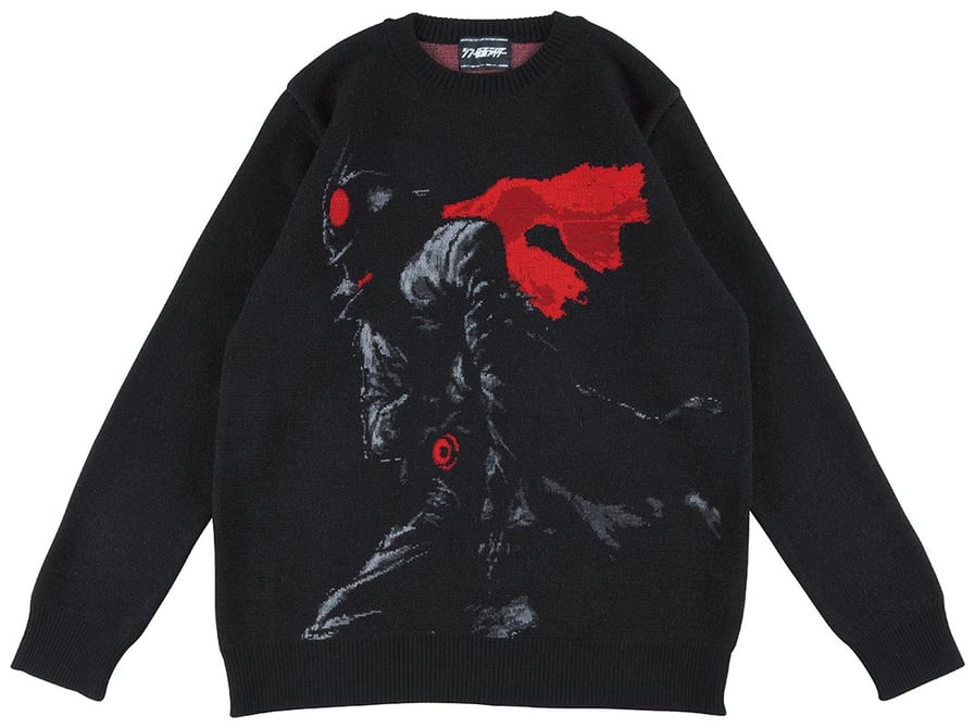 う*に様 【hazama】虚空を紡ぎ、織り成す物語のニットライダース hazama ハザマ 虚空を紡ぎ織り成す物語のニットライダース M