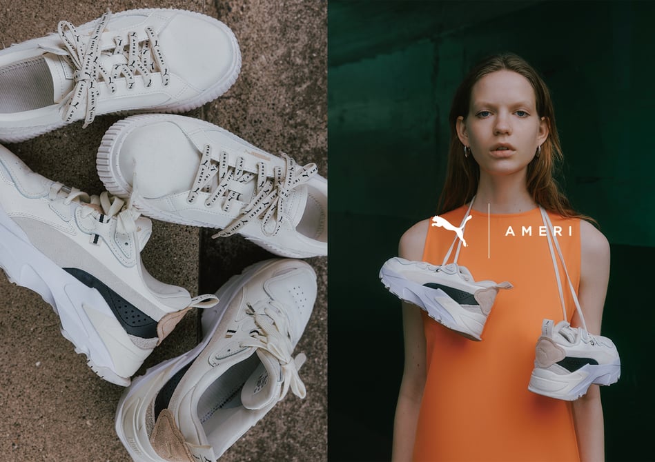 PUMA x AMERI ディナーラ スニーカー-