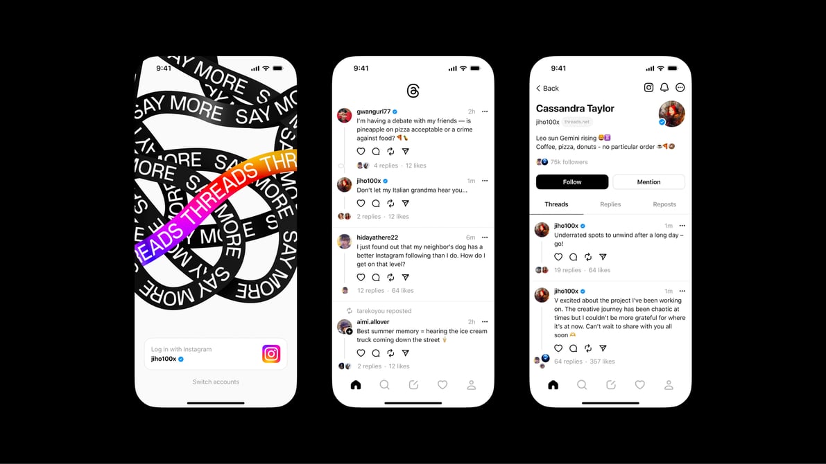 Metaの新アプリ「スレッズ（Threads）」リリースから2時間で登録