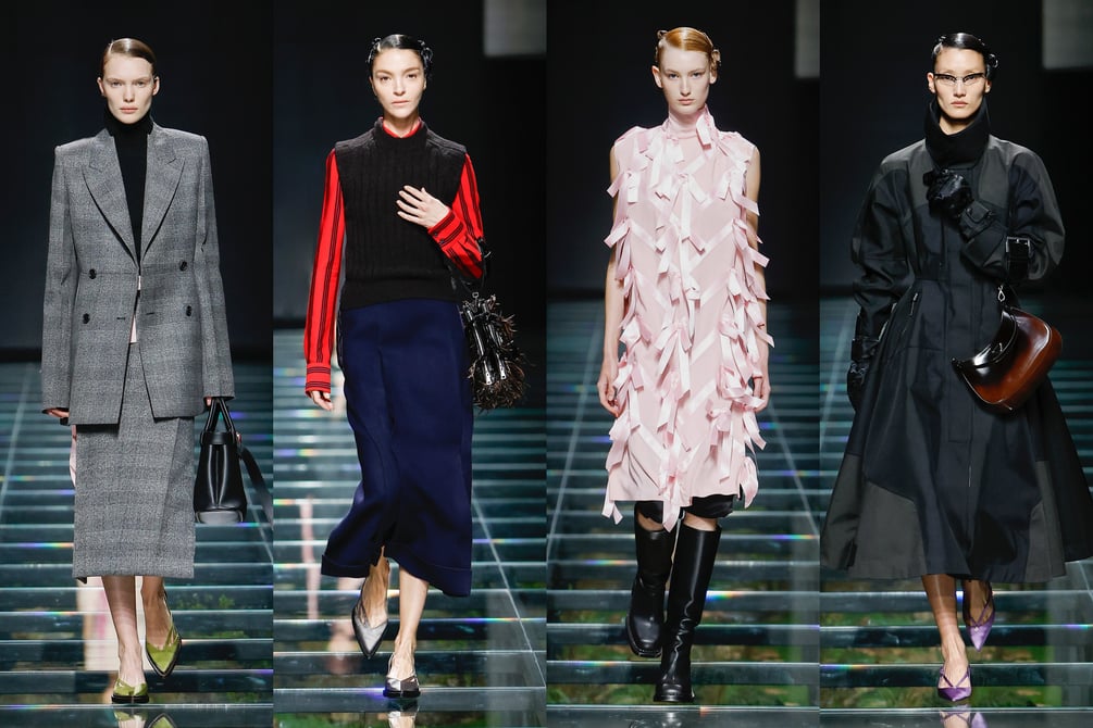 【誰よりも華やかに】PRADA クリスタル付きミュール プラチナ 誰よりも華やかに】PRADA クリスタル付きミュール プラチナ